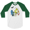 friendly beasts 3/4 Sleeve Shirt