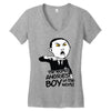 angriest boy in the world Women's V-Neck T-Shirt