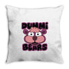 dummi bears Throw Pillow
