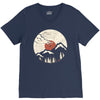 Mountain Wildlife V-Neck Tee