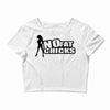 no fat chicks Crop Top