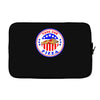 vote for pizza president democrat Laptop sleeve