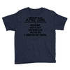 Smartass April Girl Youth Tee
