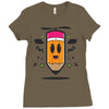 fly pencil vector Ladies Fitted T-Shirt