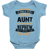 Super Cool Aunt Of A Freaking Awesome Nephew Baby Onesie