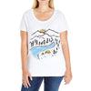 quiet place Ladies Curvy T-Shirt