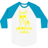 no drama llama (2) 3/4 Sleeve Shirt