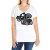 come play with my nuts Ladies Curvy T-Shirt