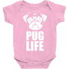 pug life dog Baby Onesie
