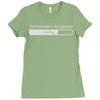 tomorrow's hangover Ladies Fitted T-Shirt