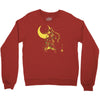 the moon Crewneck Sweatshirt