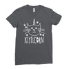 kitticorn Ladies Fitted T-Shirt