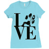 LOVE MY DOG Ladies Fitted T-Shirt