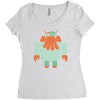 droidberg Women's Triblend Scoop T-shirt
