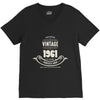premium vintage 1961 classic perfectly aged limited edition V-Neck Tee