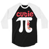 Cutie Pi 3/4 Sleeve Shirt