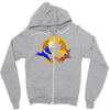 the adventures of vault bout Zipper Hoodie