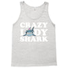 crazy lady shark Tank Top
