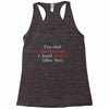 not antisocial Racerback Tank