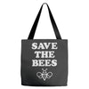 save the bees (2) Tote Bags