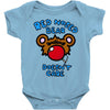 red nosed bear Baby Onesie