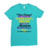I Never Dreamed I'd Grow Up To Be A Super Cool Mom Of A Freaking Aweso Ladies Fitted T-Shirt