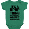 it's a kpop thing you probably wouln't understand Baby Bodysuit