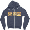 run from evil Zipper Hoodie
