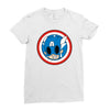 angry captain Ladies Fitted T-Shirt