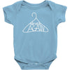 never again Baby Bodysuit