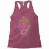 skull neon Racerback Tank