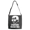 penn state joe paterno legends never die Adjustable Strap Totes