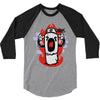 scream (3) 3/4 Sleeve Shirt