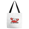 old and crabby Tote Bags