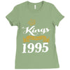 kings are born in 1995 Ladies Fitted T-Shirt