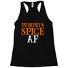 pumpkin space af Racerback Tank