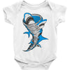 shark tornado Baby Onesie