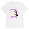 sometimes you have to throw on the hat! V-Neck Tee