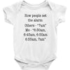 alarm Baby Bodysuit