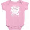 sloth's gym Baby Onesie