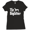 the dogfather dalmatian white Ladies Fitted T-Shirt