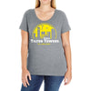 visit tilted towers fortnite Ladies Curvy T-Shirt
