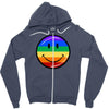 smiling Zipper Hoodie