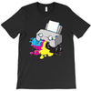 puker printer T-Shirt