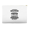 Super Cool Pawpaw Of A Freaking Awesome Grandson Accessory Pouches