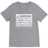 warning due to the rising cost of ammo V-Neck Tee