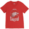 snow V-Neck Tee