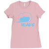 wave Ladies Fitted T-Shirt
