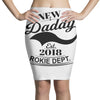 New Daddy 2018 Rokie Dept. Pencil Skirts