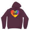 Rainbow Equality Heart Hoodie